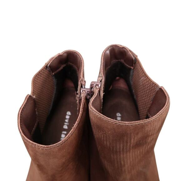 David Tate Shoes Women 6 Bootie Casual Leather Comfort Gore Panel Zip Ankle Boot - Picture 15 of 15